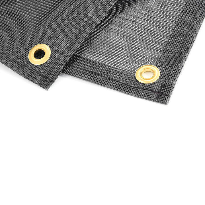 Camco 10 Ft Front Sun Block Panel Awning Screen for RV Camper Shade (Open Box) - VMInnovations