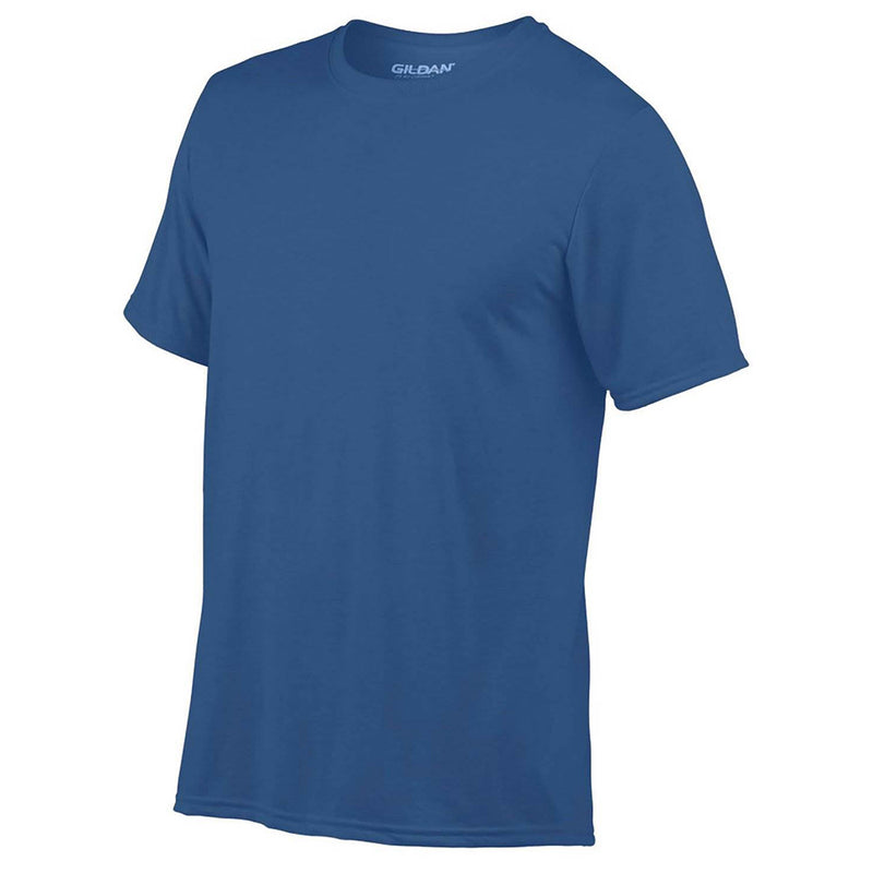 Gildan Classic Fit Mens Small Adult Short Sleeve T-Shirt, Royal Blue (4 Pack)