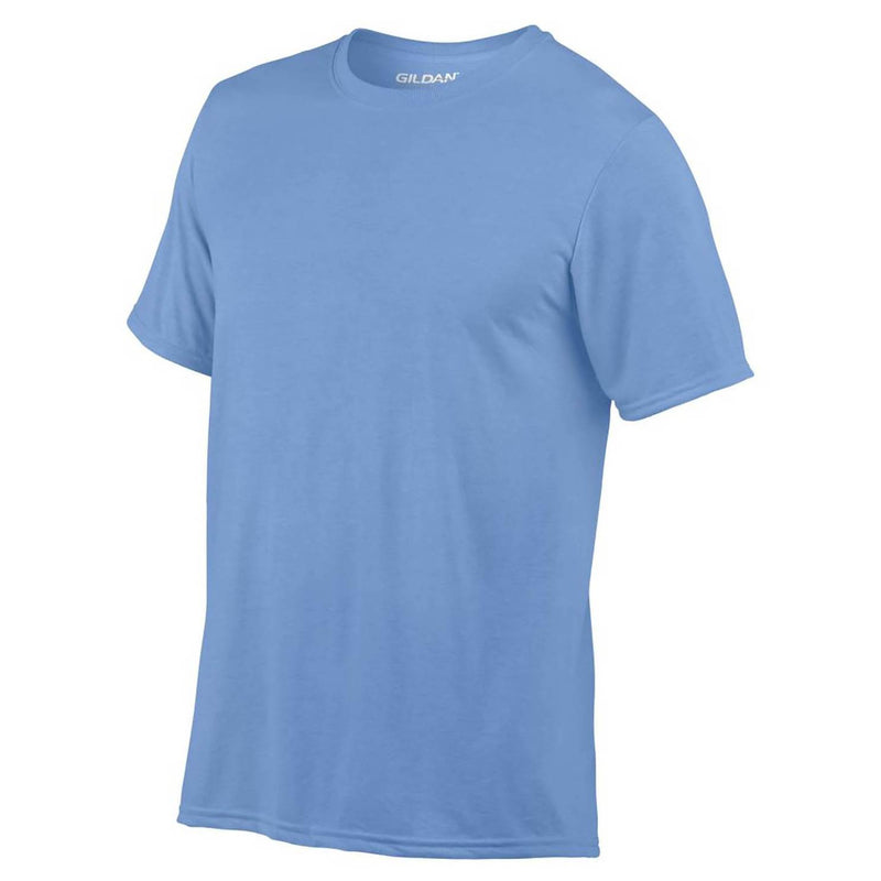 Gildan Classic Fit Mens Small Adult Short Sleeve T-Shirt, Carolina Blue (4 Pack)
