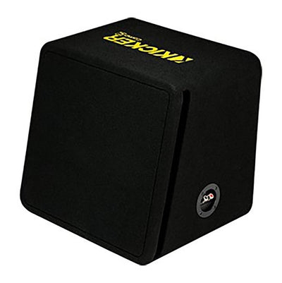 Kicker 12" 600W Car Subwoofer Enclosure and 1100W Mono Amplifier w/ Wiring Kit