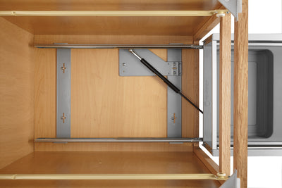 Rev-A-Shelf 5149-2150DM-211 Double 50 Qt Pullout Cabinet Trash Can (Open Box)