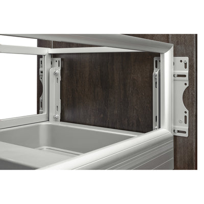 Rev-A-Shelf Double 35 Qt Pullout Cabinet Trash Can w/ Rev-A-Motion (Open Box)