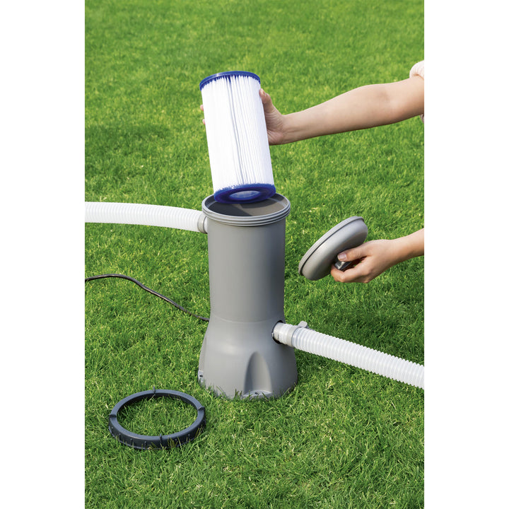 Bestway 58012 Swimming Pool Filter Pump Replacement 4.2"x8" Cartridge Type III/A