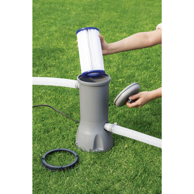 Hey! Cool Pool Flip Plop Pool Mineral Dispenser + Bestway Filter Pump Cartridge