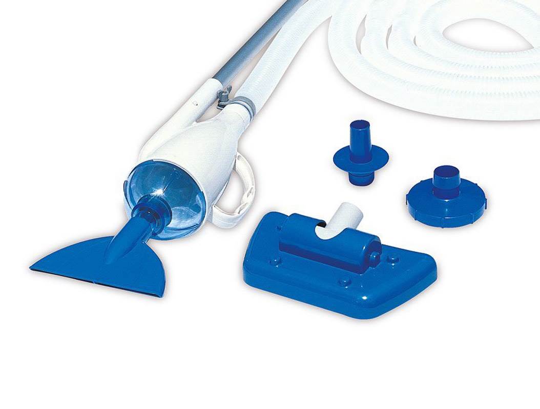 Bestway 7' Pole Pool Vacuum Cleaner with Debris and Leaf Bag | 58212 (Open Box)