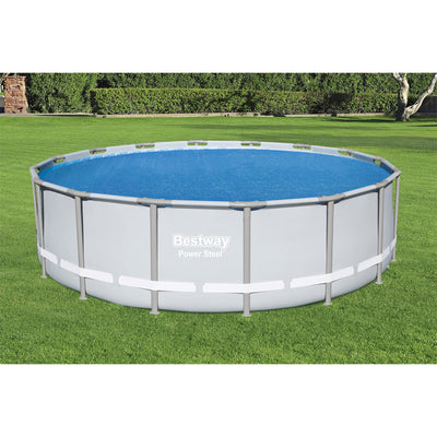 15ft Round Above Ground Pool Solar Heat Cover Pool Not Included (For Parts)