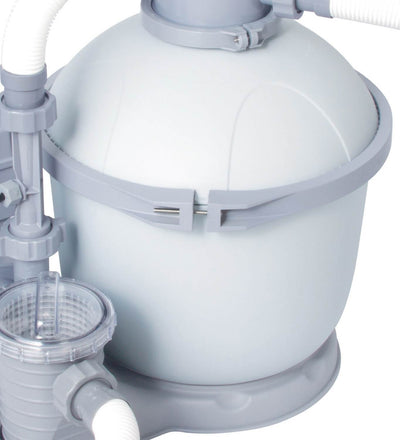 Bestway 1200 GPH Above Ground Flowclear Sand Filter w/Ozonator (Open Box)