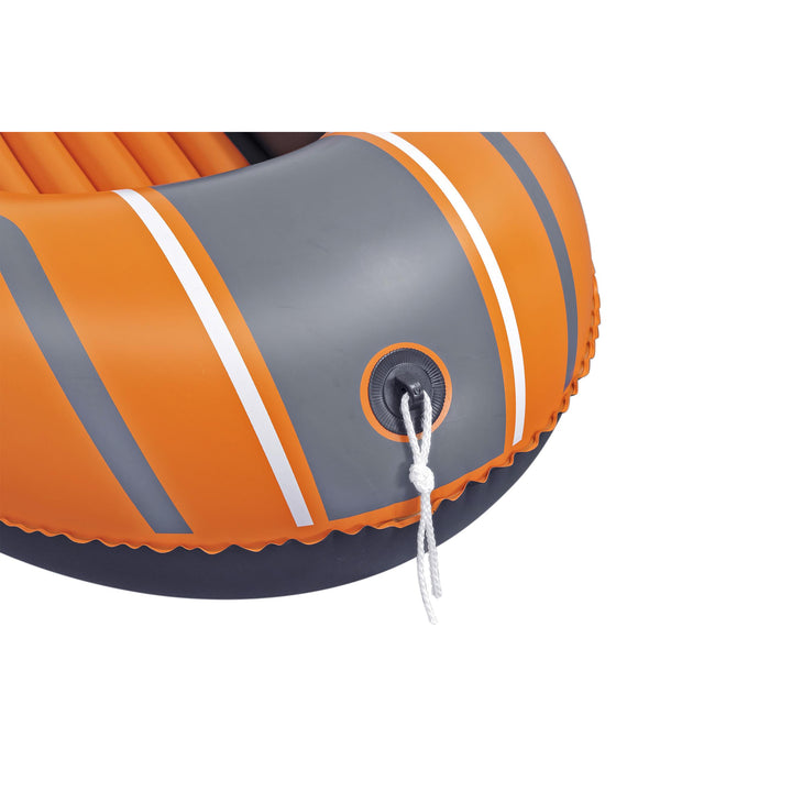 Bestway 77x45 Inch HydroForce Inflatable Raft Set with Oars and Pump | Open Box