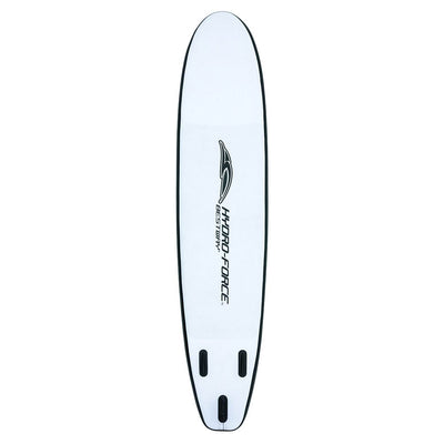 Bestway Hydro-Force Wave Edge 10' Inflatable Stand Up Paddle Board Set, White