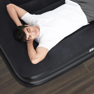 Bestway Raised Premium Plus Air Bed with Built in AC Air Pump - Queen | 67404E