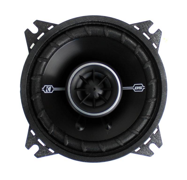 2) Kicker 41DSC44 D-Series 4" 120 Watt 4-Ohm 2-Way Car Audio Coaxial Speakers