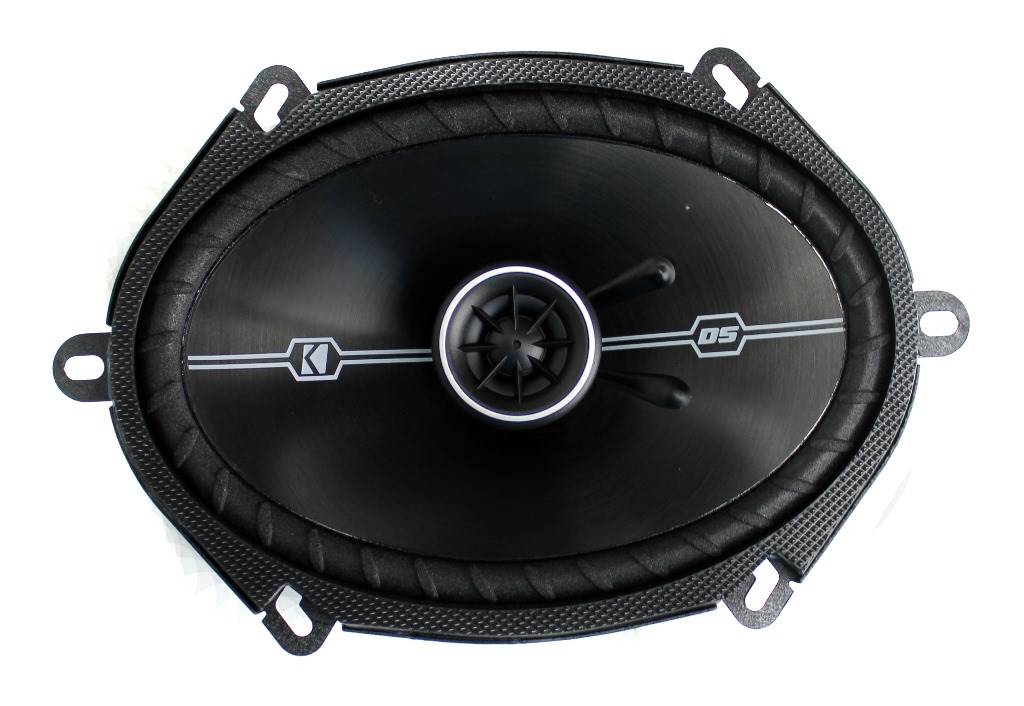 2) Kicker 41DSC684 D-Series 6x8" 200 Watt 2-Way 4-Ohm Car Audio Coaxial Speakers