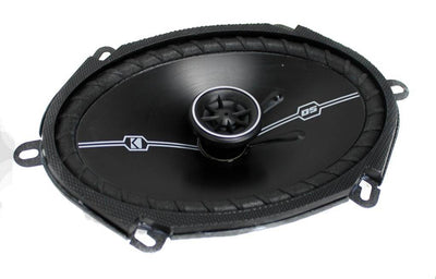 2) Kicker 41DSC684 D-Series 6x8" 200 Watt 2-Way 4-Ohm Car Audio Coaxial Speakers