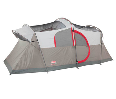 Coleman WeatherMaster 10 Person 2 Room Camping Tent w/ LED Light - Open Box