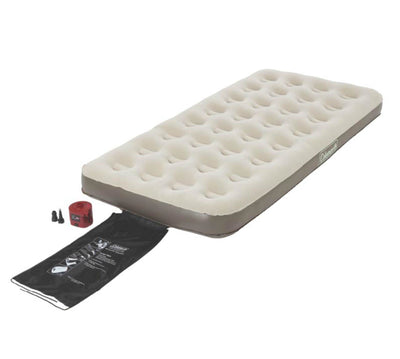 COLEMAN Camping Single High Quickbed Air Bed Twin Mattress w/ Pump (Open Box)