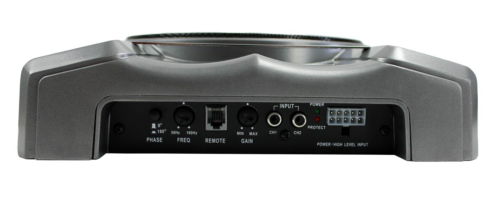 New Dual BAK1500 1500 Watts Low-Profile Amplified Powered Car Subwoofer Sub