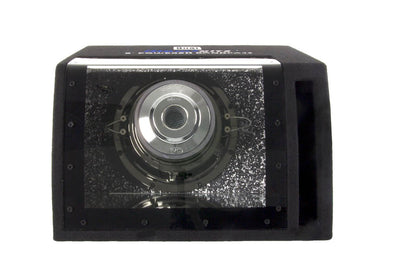 New Dual SBP8A 8" 160W Car Audio Amplified Subwoofer with Bandpass Box Enclosure