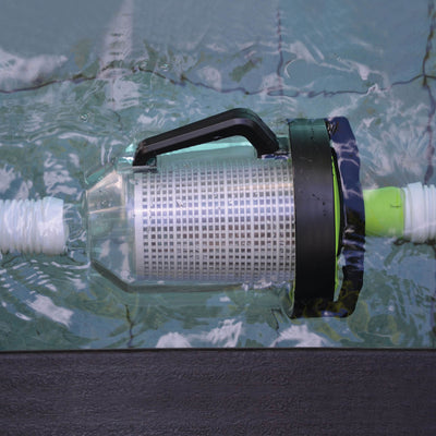 Kokido Leaf Clear Canister for Automatic Suction Swimming Pool Cleaners, Black