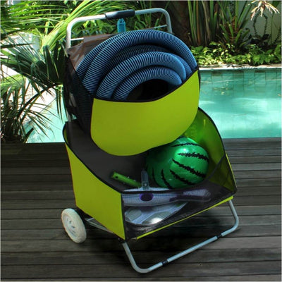 Kokido Compact Maintenace & Equipment Storage Caddie Cart Trolley Kit (Open Box)