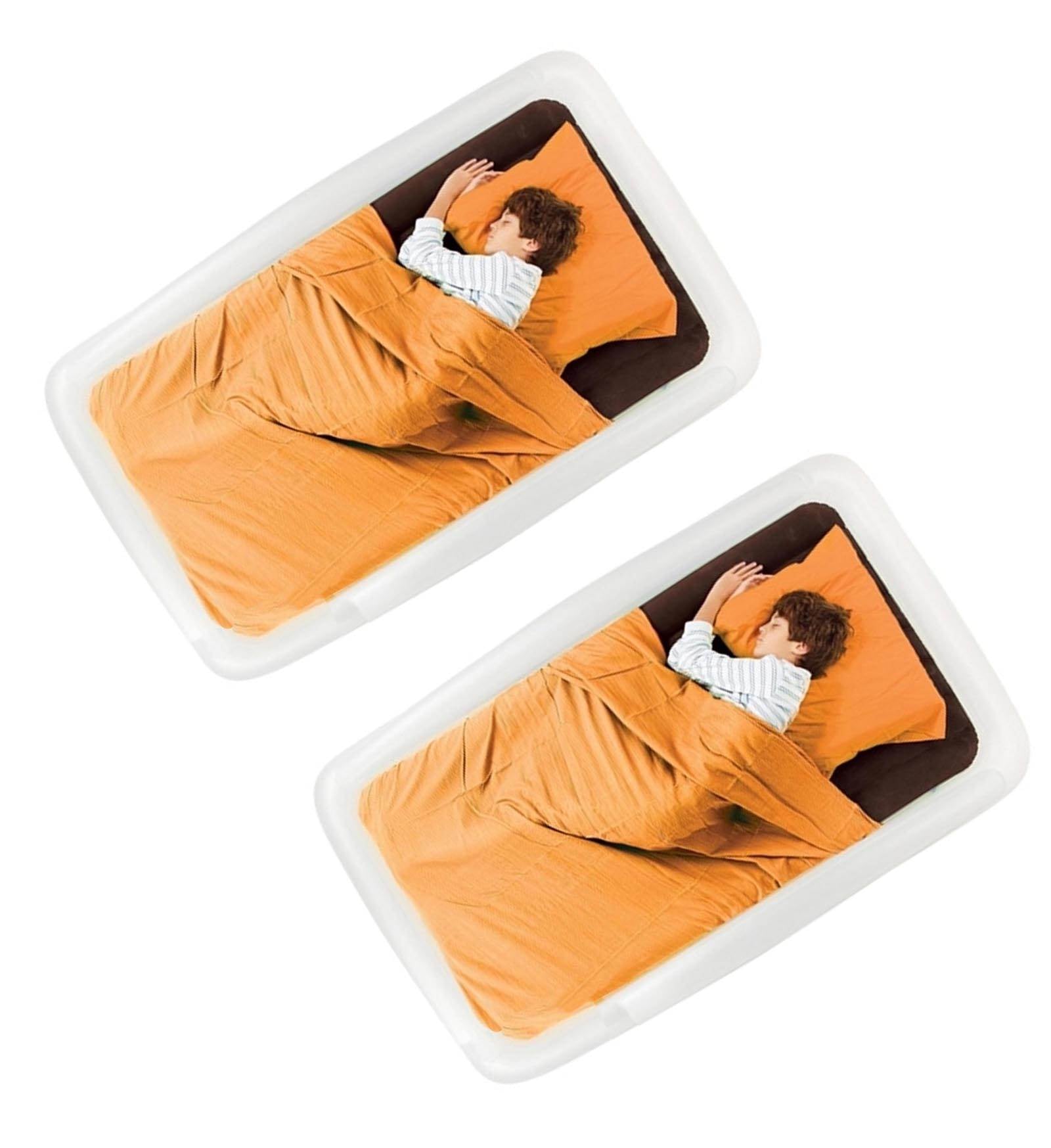 2-Pack Kids Shrunks Inflatable Twin Air Mattresses, Airbeds | 2 x SHRUNKS-880286