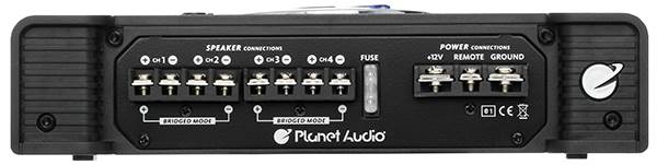 Planet Audio AC800.4 800W 4/3/2 Channel Car Amplifier Power Amp Stereo AC8004