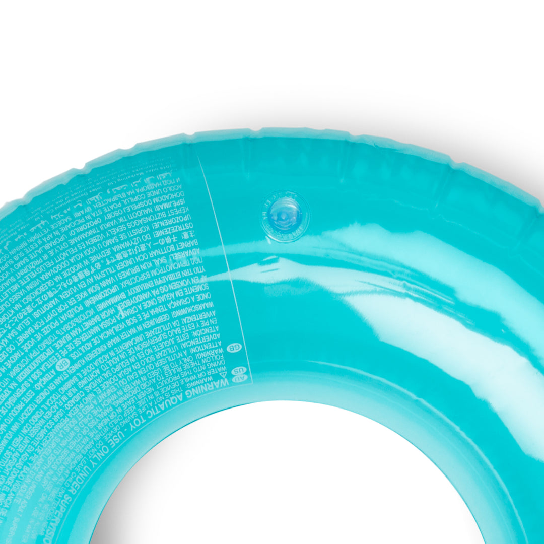 Intex Colorful Transparent Inflatable Swimming Pool Beach Raft (Open Box) - VMInnovations