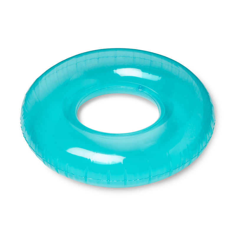 Intex Colorful Transparent Inflatable Swimming Pool Beach Raft (Open Box)