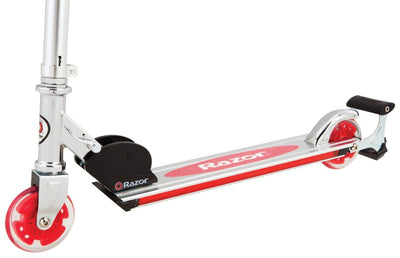 Razor Spark 2.0 Folding Kick Scooter w/ LED Lights - Red | 13010458R - Open Box