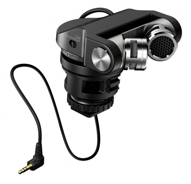 Tascam TM-2X High Quality X-Y Stereo Cardioid Microphone DSLR (Open Box)