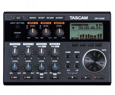 TASCAM Portable 6 Track Digital PocketStudio Recorder w/ 2GB SD Card (Open Box)