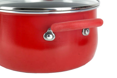 Rachael Ray 10-Piece Porcelain Enamel Cookware Set Nonstick Pans Pots - Open Box