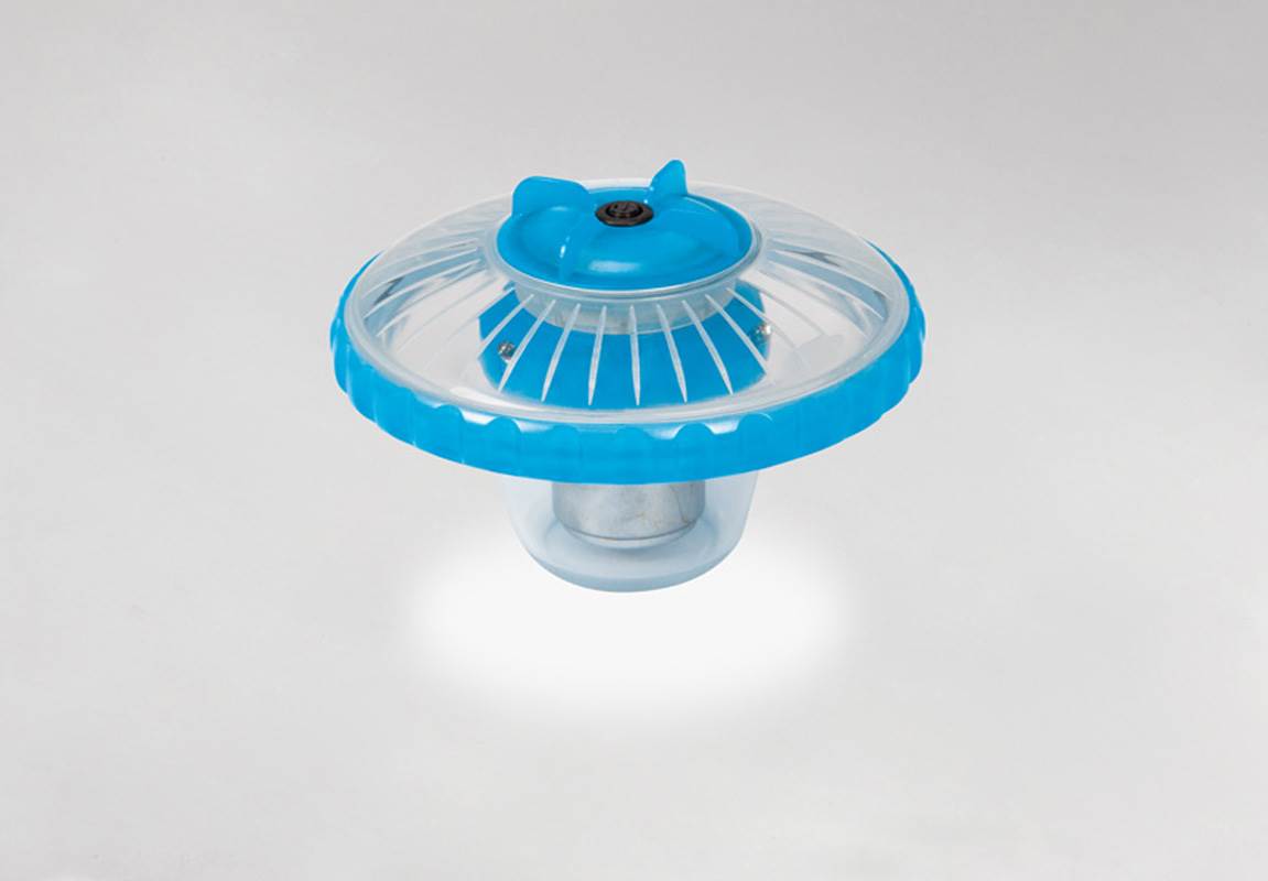 Intex Above Ground 3-Color LED Floating Swimming Pool Light | Blue (Open Box)