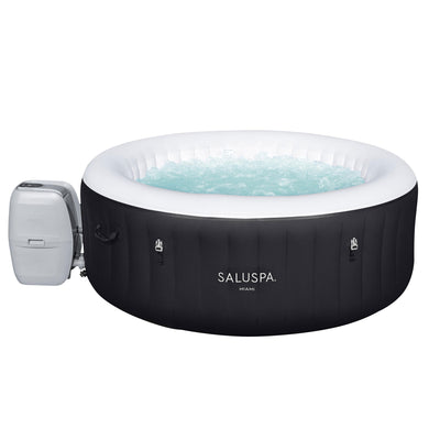 Bestway SaluSpa Miami 4 Person Inflatable Hot Tub Spa w/ Swimming Pool Treatment