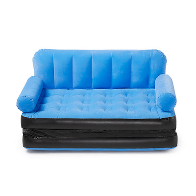 Bestway Multi-Max Air Couch With Sidewinder Air Pump - Blue | 10025 - Open Box