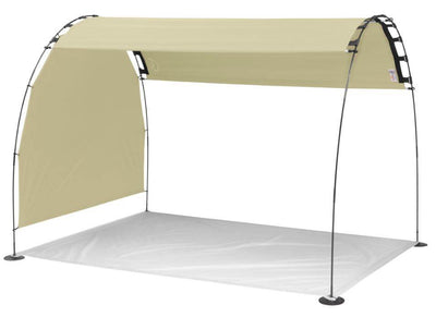 Skincom Premium UV Adjustable Sun Shade/Picnic Tent Cover | Beige (Open Box)