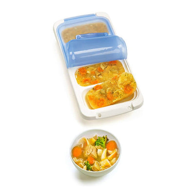 PrepWorks Dishwasher Safe 1 Cup 4 Serving Food Freezer Pod Tray(Open Box)
