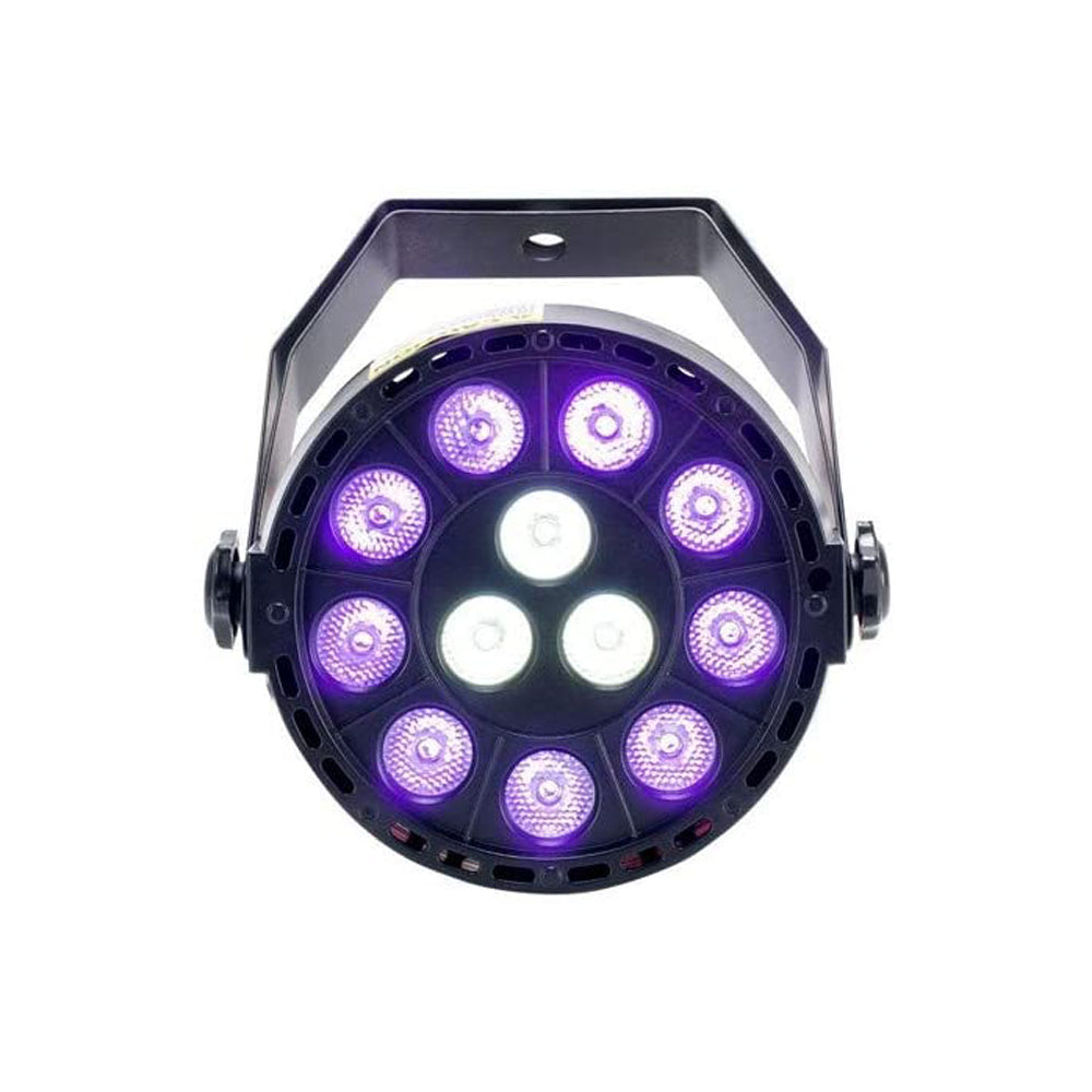 ADJ Green & Red Laser w/ Remote & Black Light Strip Bar & UVW LED Hanging Light