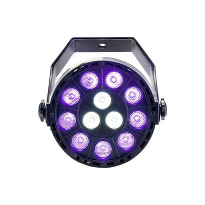 ADJ Green & Red Laser w/ Remote & Black Light Strip Bar & UVW LED Hanging Light