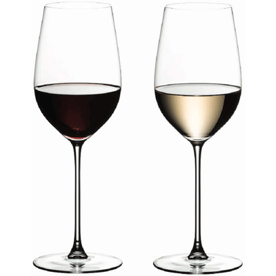Riedel 13.75 Ounce Veritas Riesling Zinfandel Crystal Wine Glass, Set of 2