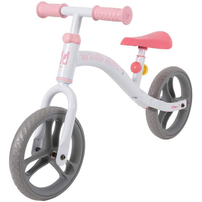 Yvolution My Buddy Wheels Unicorn Training Balance Bike w/ Plush Toy (Open Box)