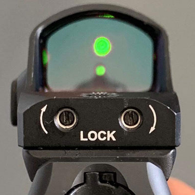 TruGlo Tru-Tec Micro Green-Dot 3 MOA Weaver Hunting Tactical Weapon Sight, Black
