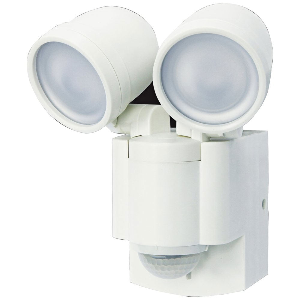 IQ America Battery Powered Motion Sensor Twin LED Security Spot Light (Open Box)