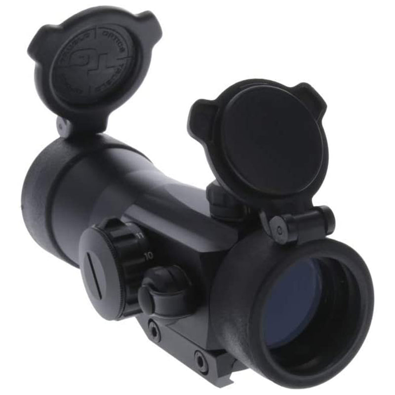 TruGlo Red-Dot Traditional Mount 2x42mm Hunting Tactical Weapon Sight, Black