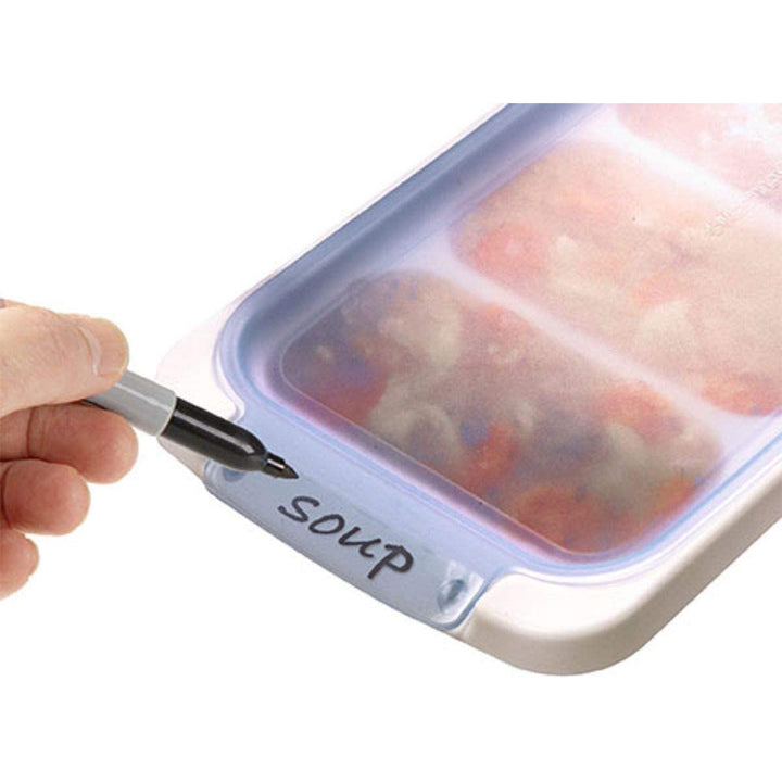 PrepWorks PKS-725 Dishwasher Safe 1 Cup 4 Serving Food Storage Freezer Pod Tray