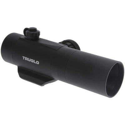 TruGlo Red Dot Gobble Stopper 30mm Dual Color Crossbow Hunting Sight, Black