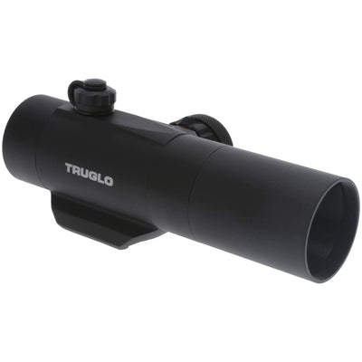 TruGlo Red Dot 30mm Dual Color Crossbow Hunting Sight, Black (Used)