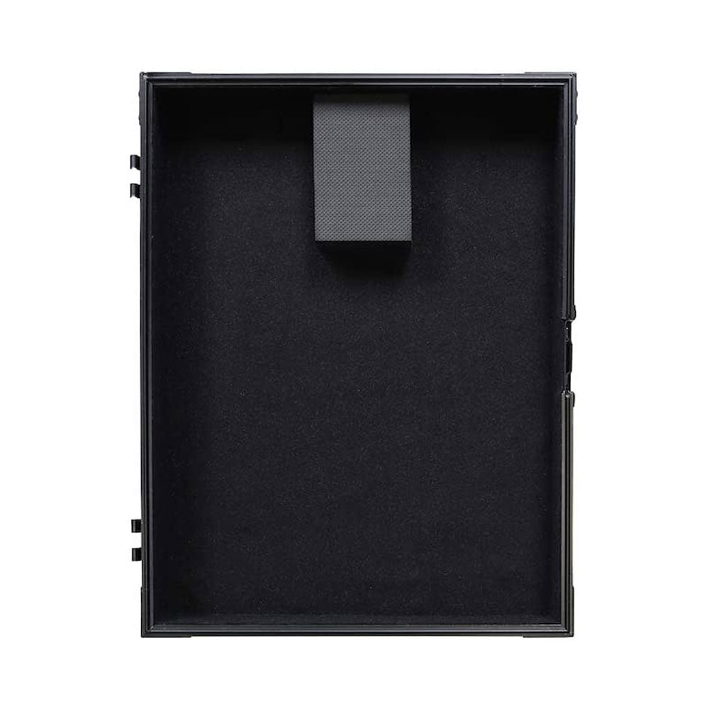 Odyssey Black 10 Inch Format DJ Mixer Case with Extra Deep Rear Compartment - VMInnovations