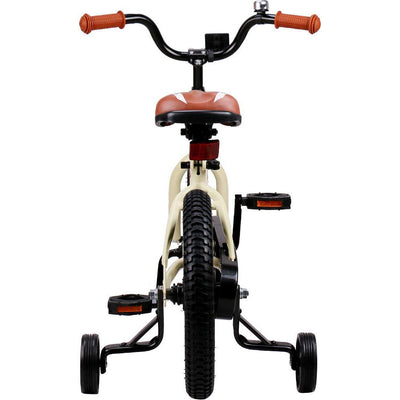 JOYSTAR Totem Series 16" Kids Bike w/ Training Wheels, Ivory (Open Box) - VMInnovations