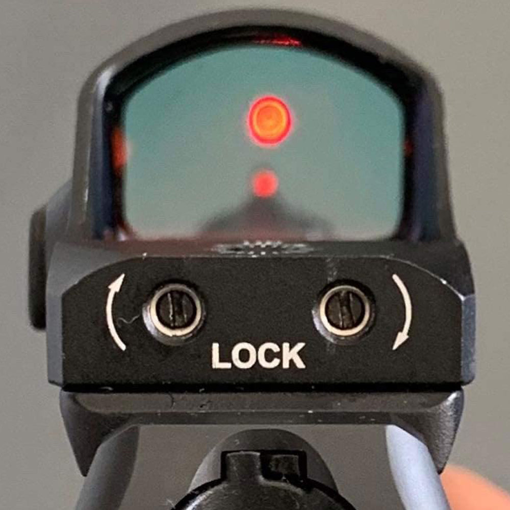 TruGlo Tru-Tec Micro Red-Dot 3 MOA Weaver Hunting Tactical Weapon Sight, Black - VMInnovations