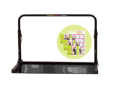 Beyond Barre Ballet Home Workout Sport Set w/ Glider System & Instructional DVDs